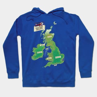 Map of the British Isles. Hoodie